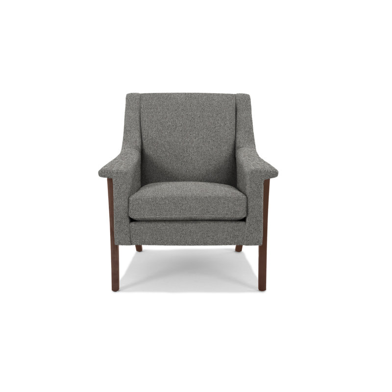 Fauteuil Arlo, Noyers, Polyester acier
