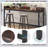 Industrial Extra Long Console Table with Power Outlets USB Ports