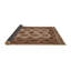 Tapis brun/beige traditionnel Galston-357723852