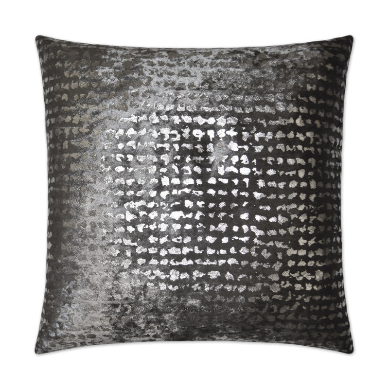 Stealth Pillow Cover & Insert, Pewter, Square 24"