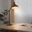 Lampe de bureau 28 po en bronze huilé à intensité variable