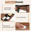 Adalaya Metal Base Writing Desk