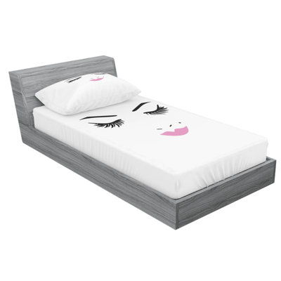 Eyelash Microfiber Sheet Set