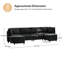 Dayman Modern Storage Convertible Sectional Sofa With End Table-944173787