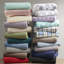 Drap simple 100% polaire 3 pièces Handfeel Cozy Pilling 2 pièces taies d'oreiller plates Lavable à la machine