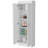 Kitchen 5-Shelf White Storage Cabinet - Enhances Your Organization Pantry In For Overall Of-1618440407