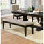 Banc de salle à manger de style contemporain avec cadre rembourré de style contemporain 1Pc
