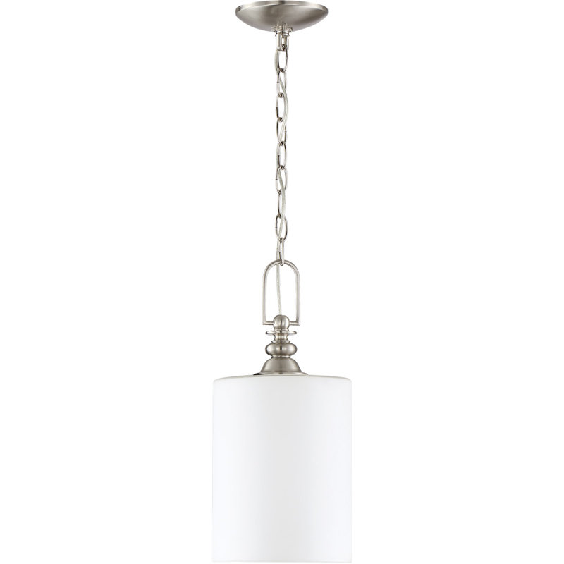 Luminaire suspendu cylindrique à 1 lumière Fauver