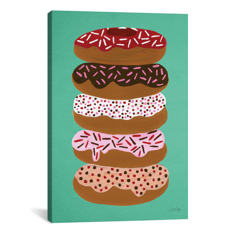 « coécrous stacked », impression sur toile, H 18 po x l 12 po x P 1,5 po