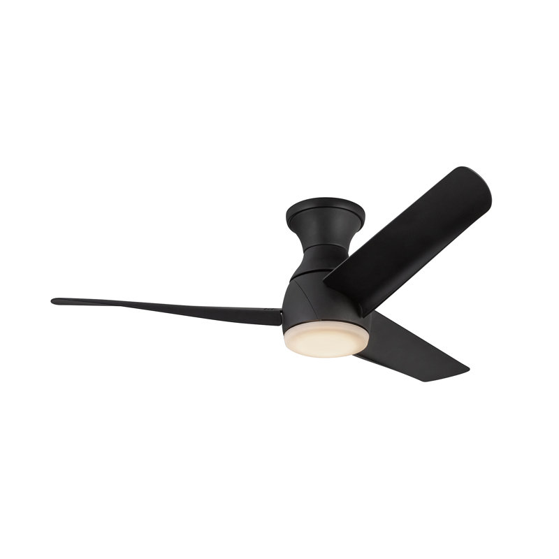 Thalia Smart LED Ceiling Fan, Matte Black