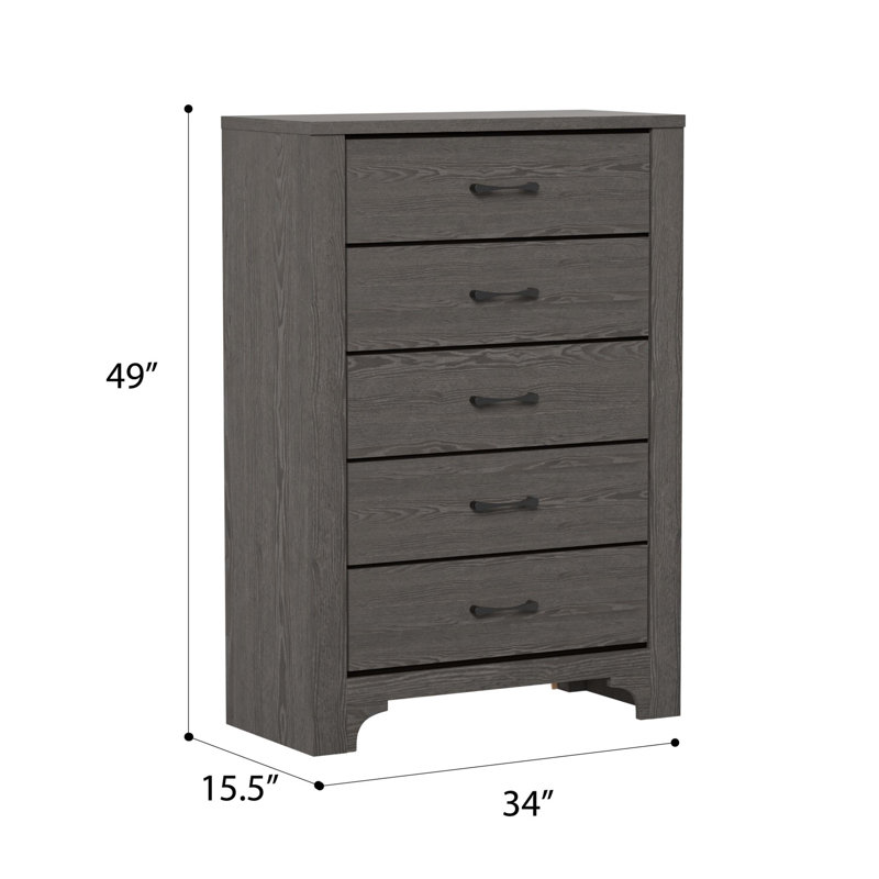 Ruggera 5-Drawer Vertical Chest