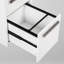 Ensemble de bureau rectangulaire 2 pièces Cateluta