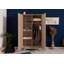Tromso 2 Door Solid Wood Wardrobe