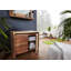 Pure Acacia Solid Wood Bathroom Cabinet-47567164