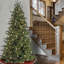 120" H Green Realistic Artificial Pine Christmas Tree with LED Lights-993941949