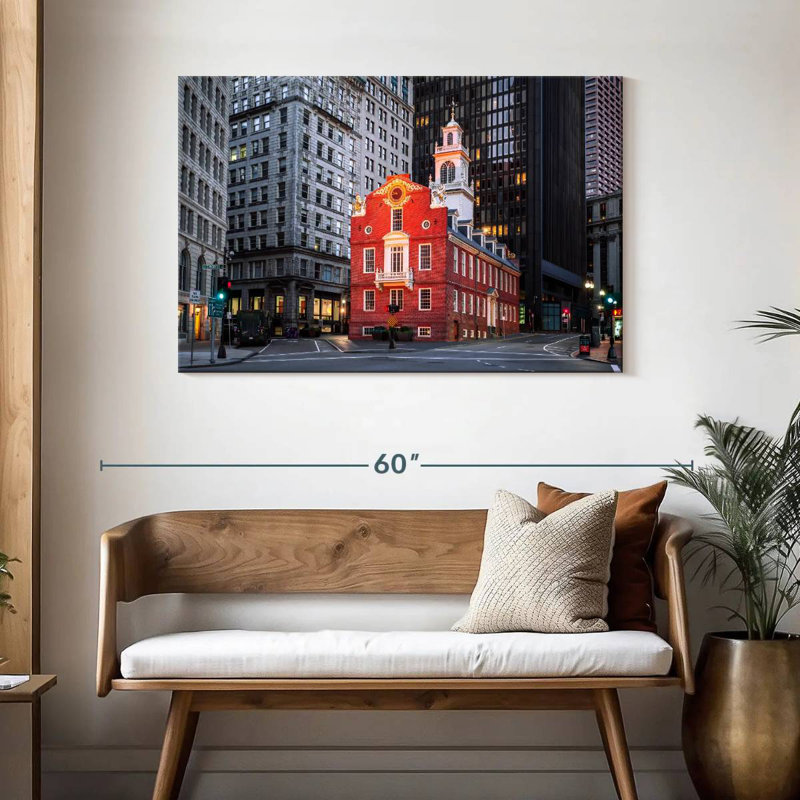 Boston Old State House de Boston, H 30 po x l 45 po