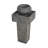 Minimalist Concrete Column Fountain–LED-Lit  Outdoor Oasis