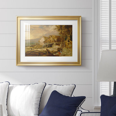 A Watermill-James Ward, toile tendue avec châssis, v. début du 19e siècle