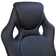 Homevision Technology TygerClaw Adjustable Faux Leather Swiveling Gaming Chair Game Chair in Black
