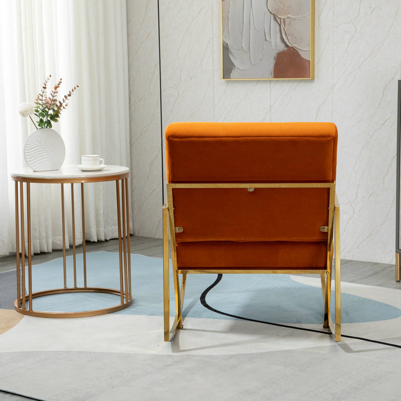 Chaises berçantes, Orange