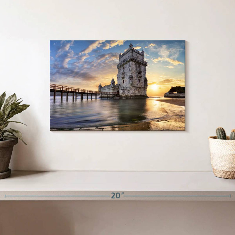 Ravi Historical Belem Tower, 8" H x 12" W