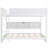 Queen Over Queen Bunk Bed With Storage Cabinets And USB Ports-1942407470