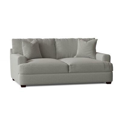 Emilio 65"" Recessed Arm Loveseat With Reversible Cushions -  Wayfair Custom Upholstery™, 088D1705D5864C2CA568FB025B60ADA5