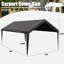 Abri d'auto 12 x 20 pi, housse de remplacement pour abri d'auto (toit non inclus)-118028421