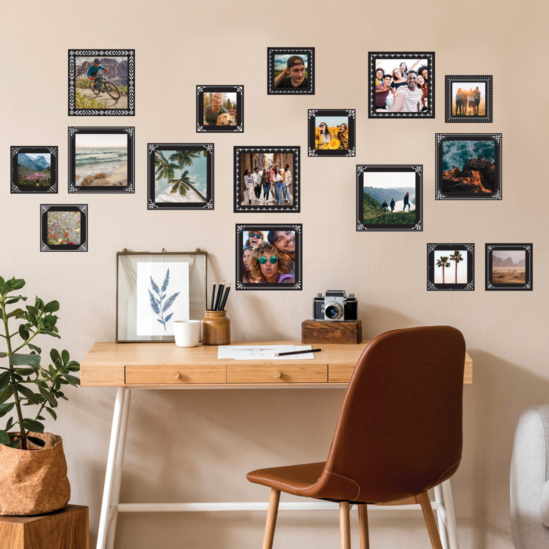 Abstract Non-Wall Damaging Wall Decal