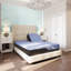 Matelas hybride en mousse viscoélastique 12 pouces et base réglable-110934204