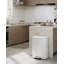 Ensemble de poubelles 13 gallons et 2,6 gallons en acier inoxydable avec couvercle à fermeture douce et seau intérieur-121120382