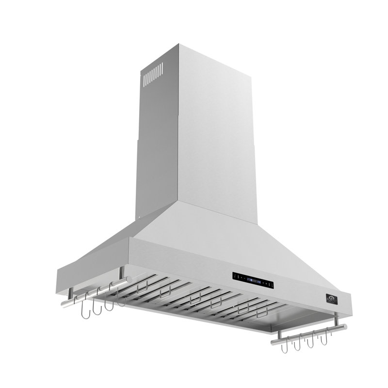 Hotte murale Venezia 48, Acier Inoxydable