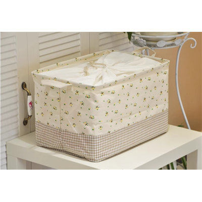 Boîte de rangement pour vêtements Gracie Oaks