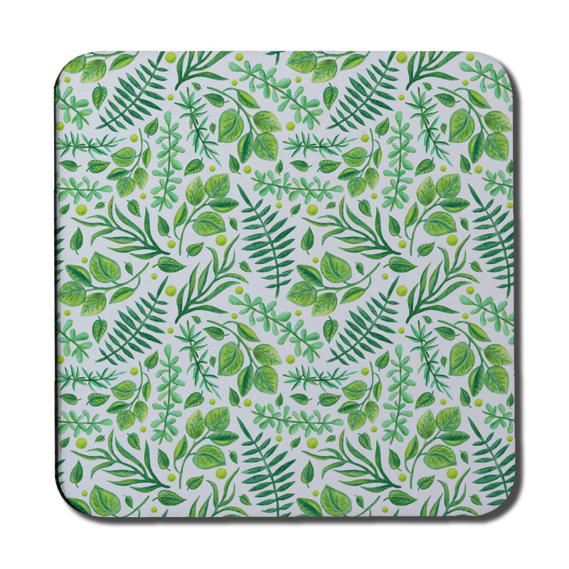 Square 6 Piece Coaster Set