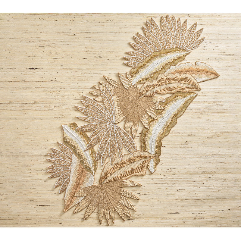 Java Handmade Floral Table Runnner