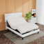 Lit réglable Channahon avec télécommande sans fil-546647287