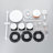 Shower System With Shower Head, Hand Shower, Slide Bar, Bodysprays, Shower Arm, Hose, Valve Trim, And Lever Handles-114230397