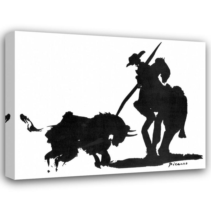 Bullfight IV - Stabbing The Bull, 36" H x 46" W