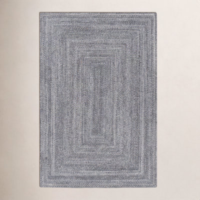 Hinton Light Gray Hand-Woven Outdoor Rug