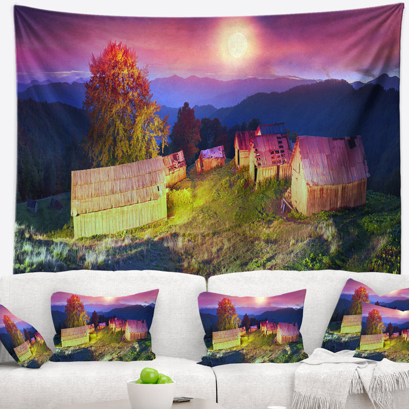 Polyester Tapestry, 50" H x 60" W