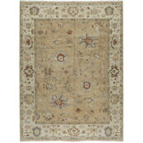 One-of-a-Kind Rectangle 11'11" X 15'2" Hand Knotted Area Rug