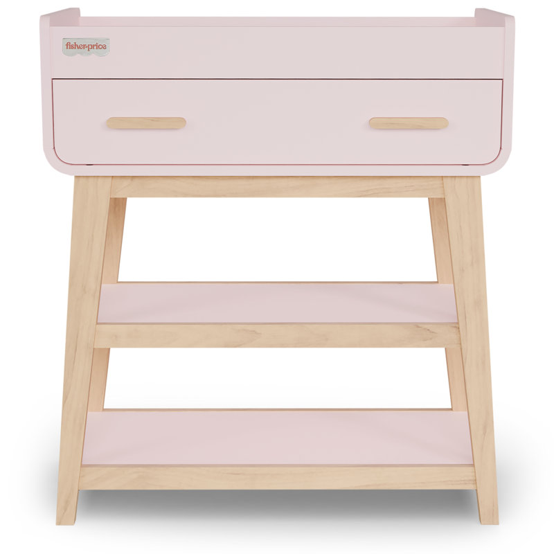 Fisher Price Iris/Siesta Changing Table By Dream On Me, Blush Pink, Blush Pink
