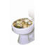 Adhésif décoratif pour siège de toilette Coastal Seashells-14732000