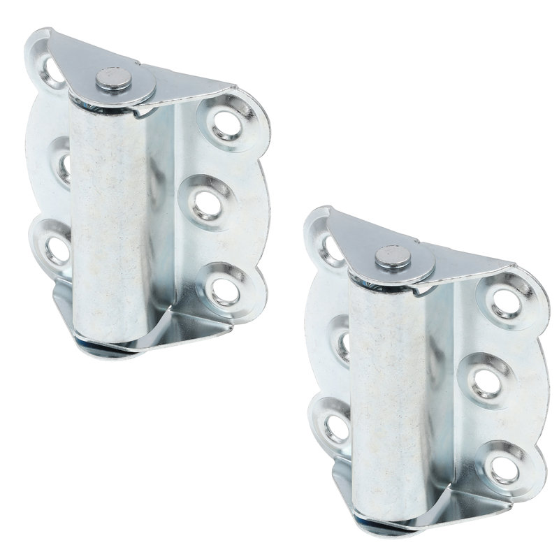Ensemble de charnières à fermeture automatique pour porte et moustiquaire Prime-Line 2-3 / 4 po avec vis, plaqué zinc (paquet de 2)