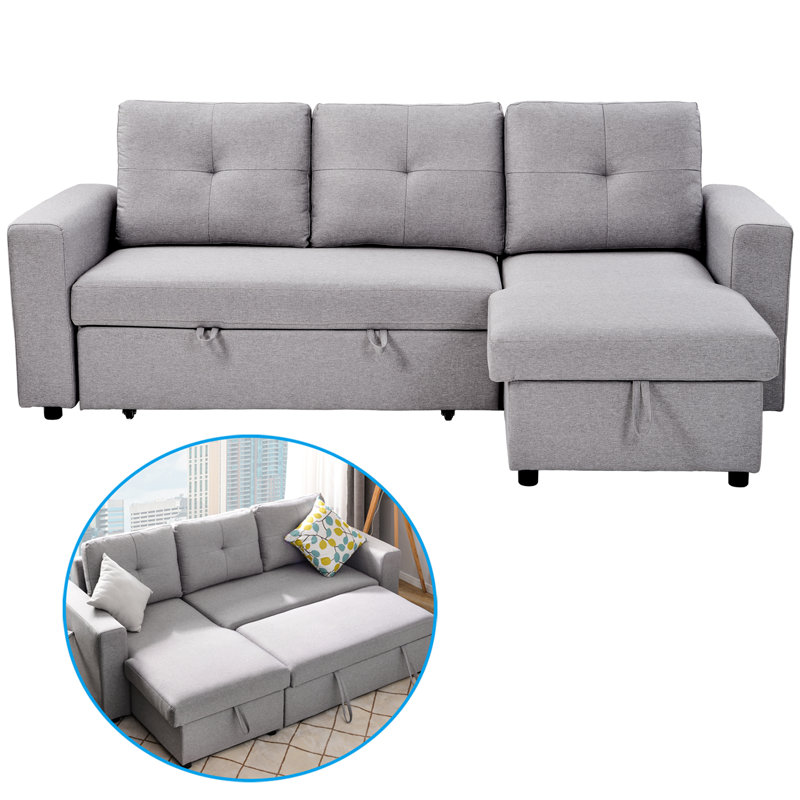 Canapé modulaire réversible en soie Prudenza