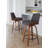 Swivel Upholstered Counter Stool