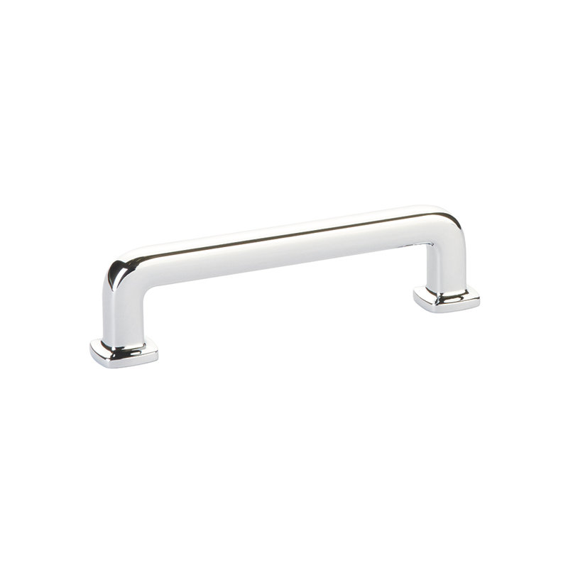 Emtek Westridge Cabinet Pull 4" Center-to-Center, Polished Chrome, 4"