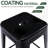 Metal Bar Stools Set of 2, Counter Height Bar Stools 24 Inches Industrial Bar Chairs Patio Stool Indoor-Outdoor Counter Height Stools with Square Seat-689060439-689061661