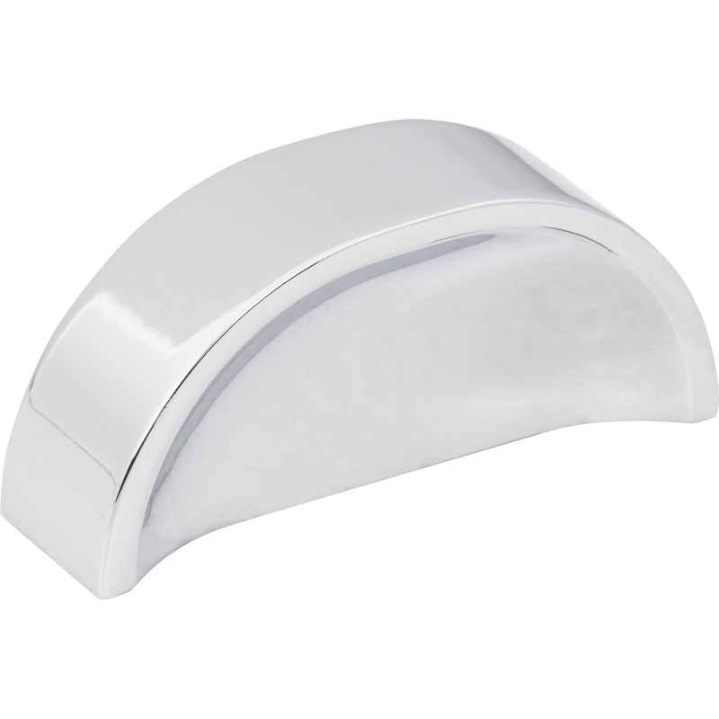 Elara Arch Pull, Polished Chrome, 7 9/16"
