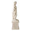 Ensemble de statue et de plinthe déesses des quatre saisons